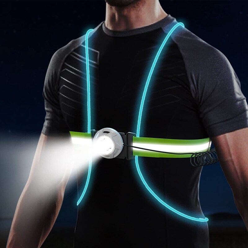 Brehn | LED-Sicherheitsweste für Läufer – ReflectSafe Frühling 2025 Edition