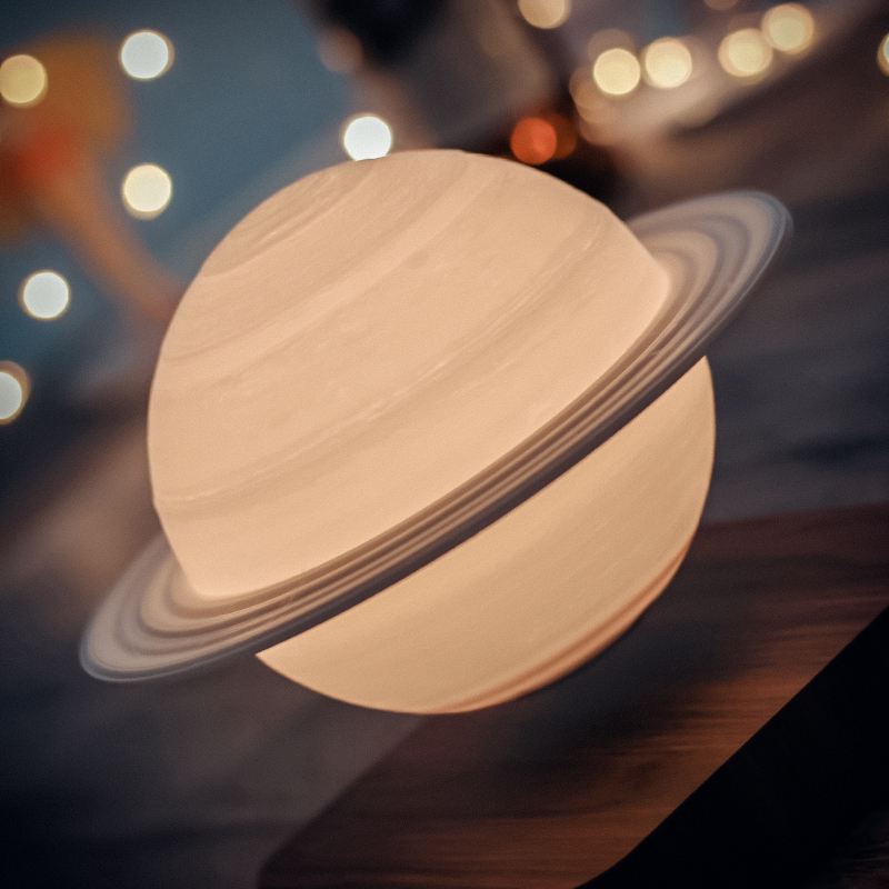 Schwebende Saturnlampe Brehn