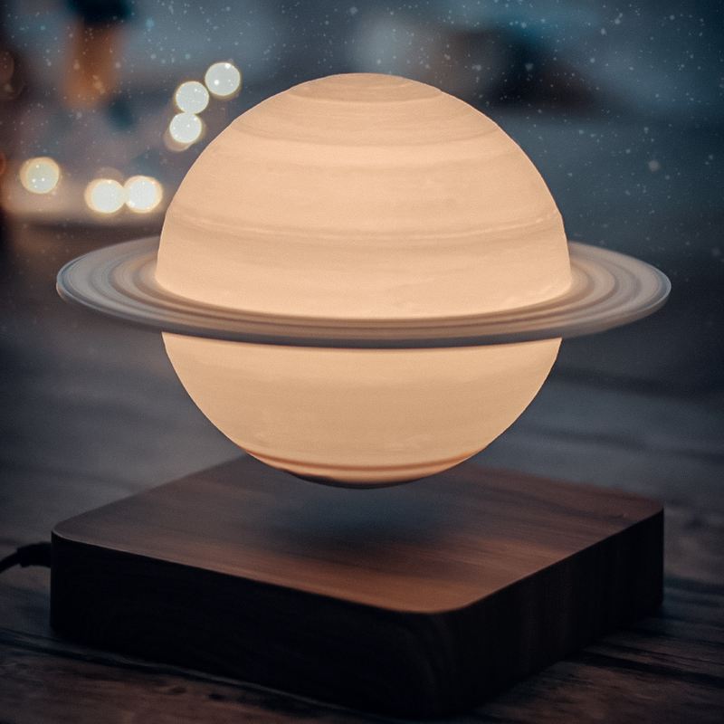 Schwebende Saturnlampe Brehn