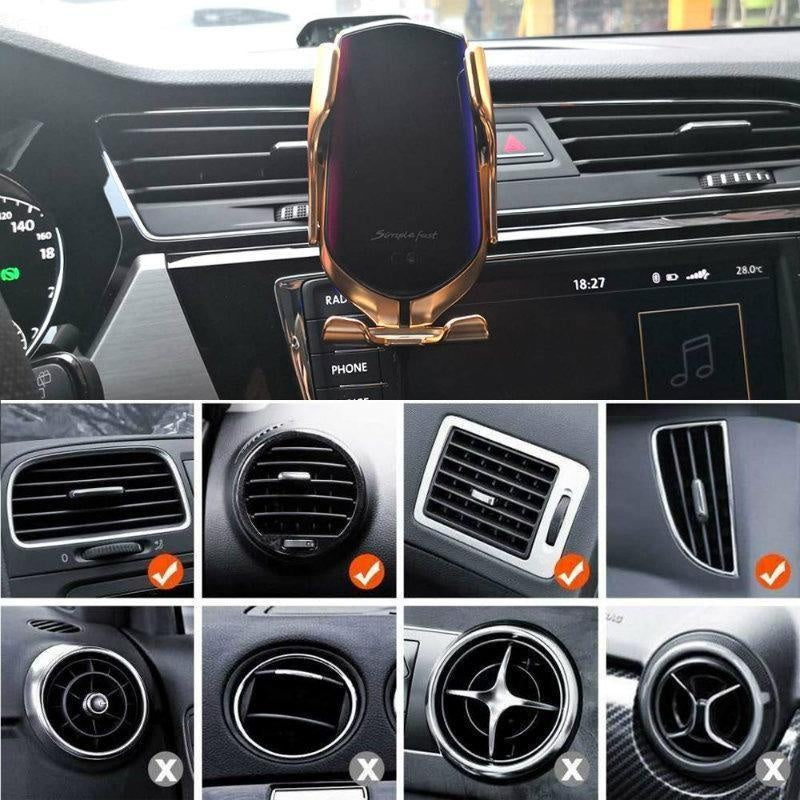 Smart Wireless Automatic Sensor Auto Telefon Halter Ladegerät | Brehn