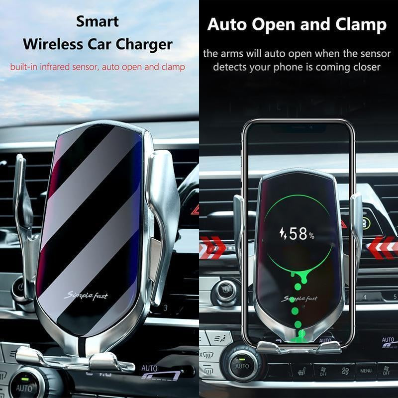 Smart Wireless Automatic Sensor Auto Telefon Halter Ladegerät | Brehn