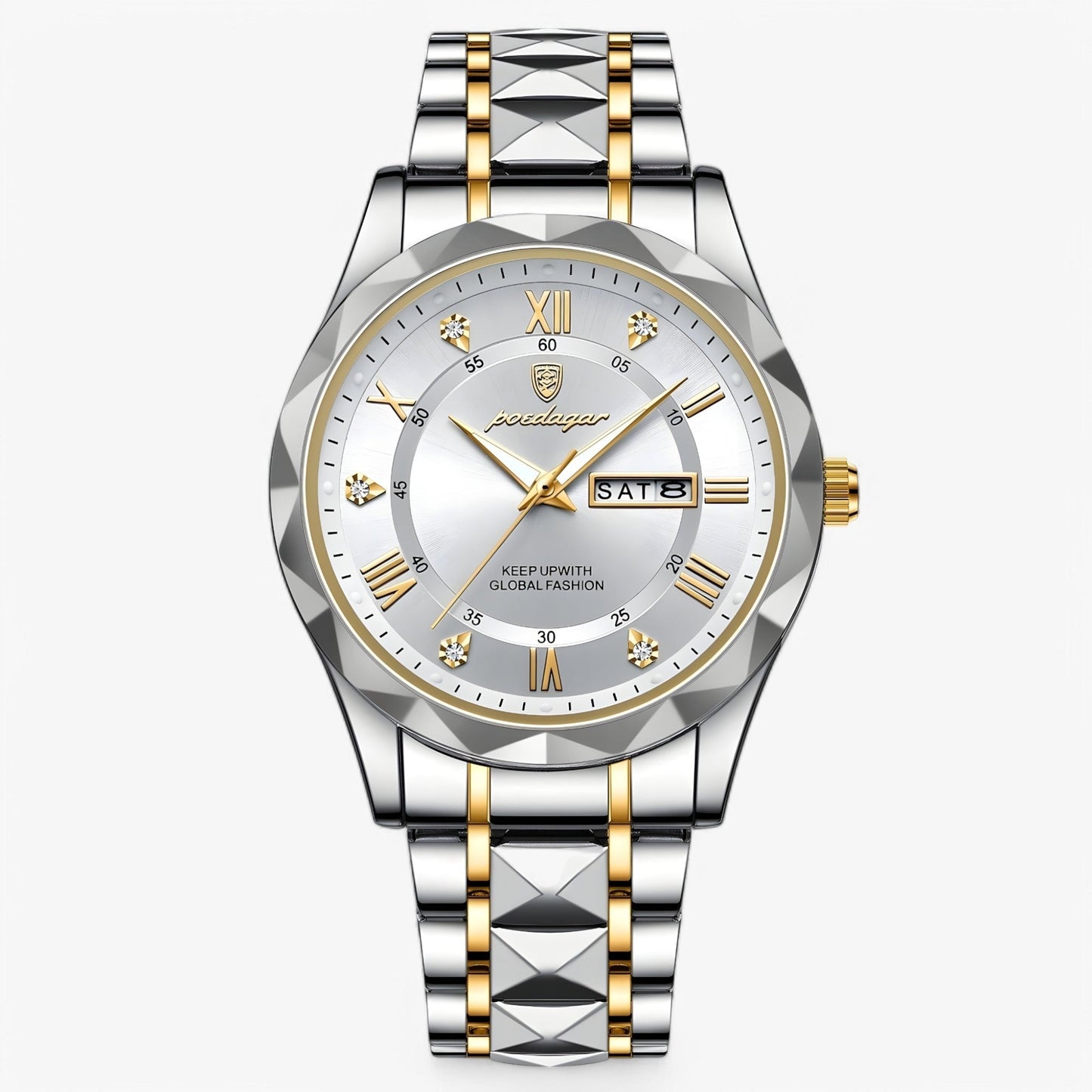 Herren Automatikuhr Klassisches Lederband 40mm | Brehn