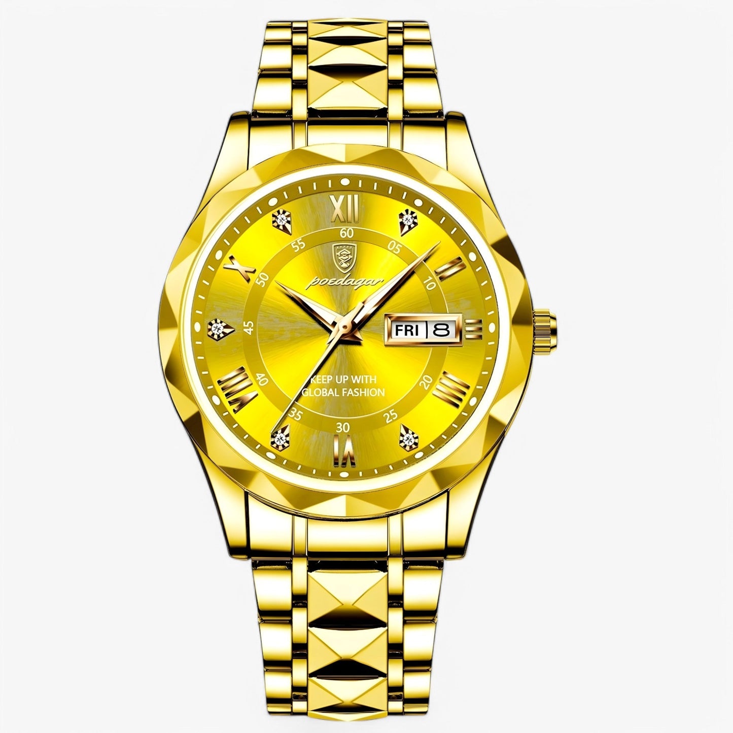 Herren Automatikuhr Klassisches Lederband 40mm | Brehn