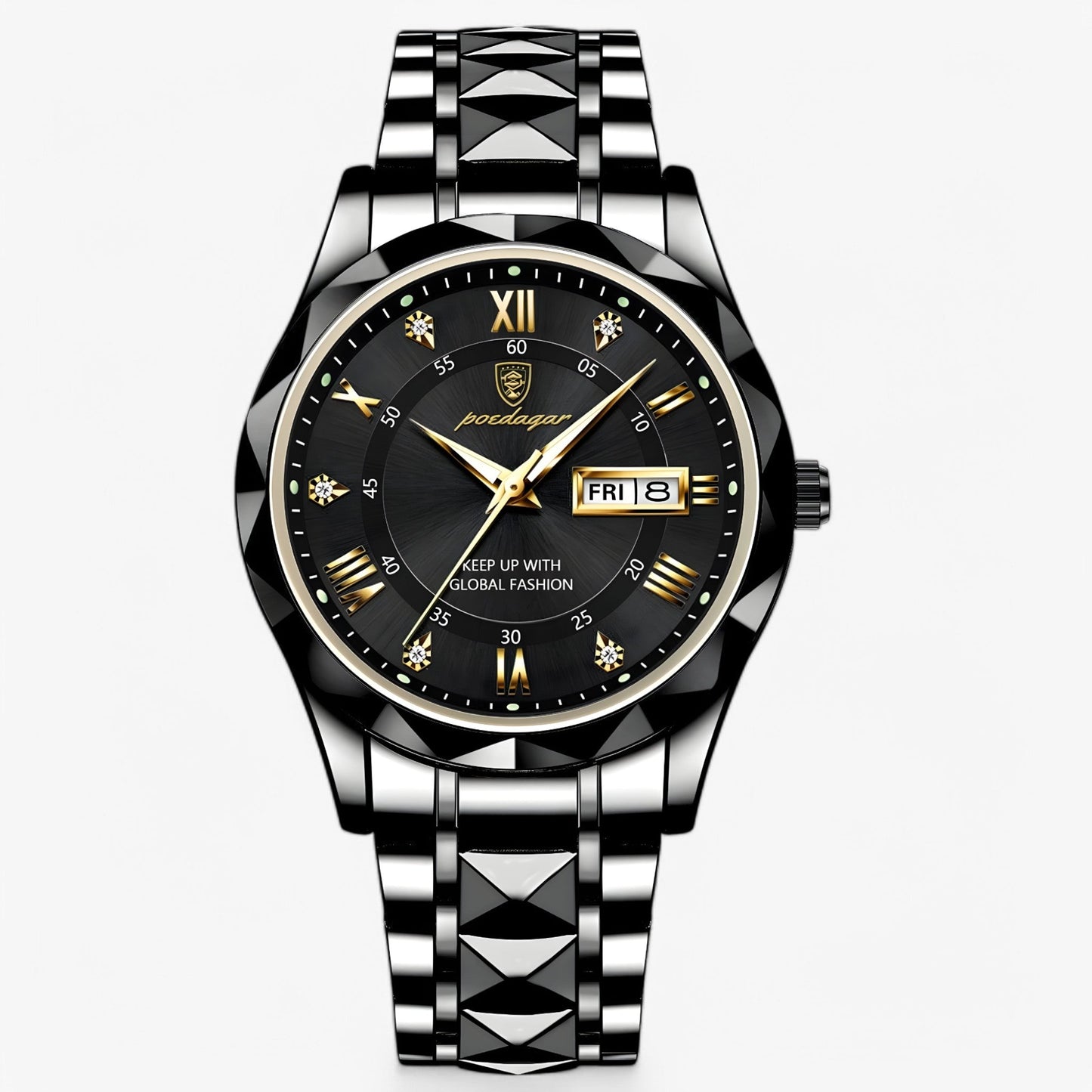 Herren Automatikuhr Klassisches Lederband 40mm | Brehn