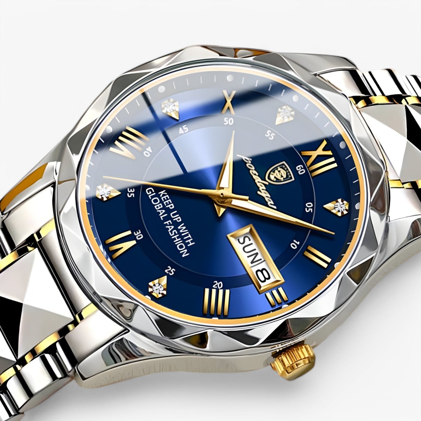 Herren Automatikuhr Klassisches Lederband 40mm | Brehn