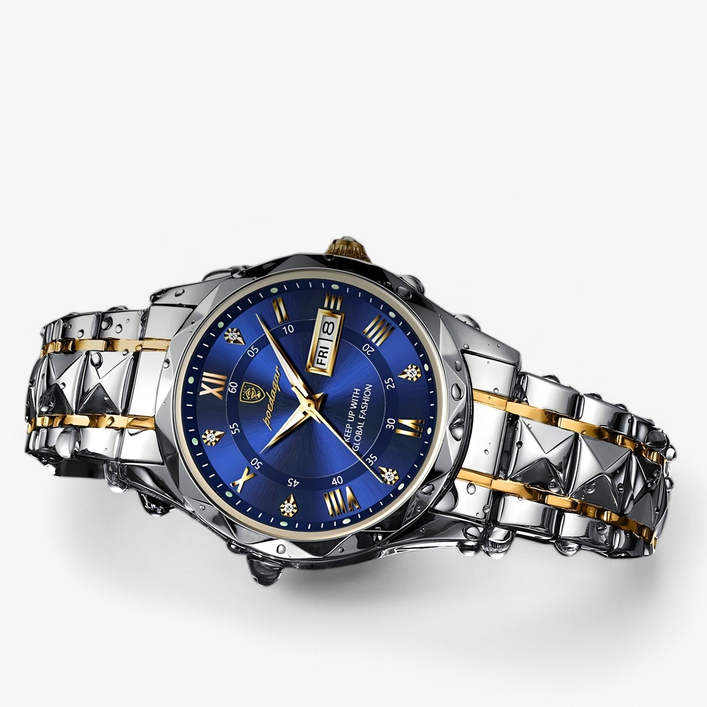 Herren Automatikuhr Klassisches Lederband 40mm | Brehn