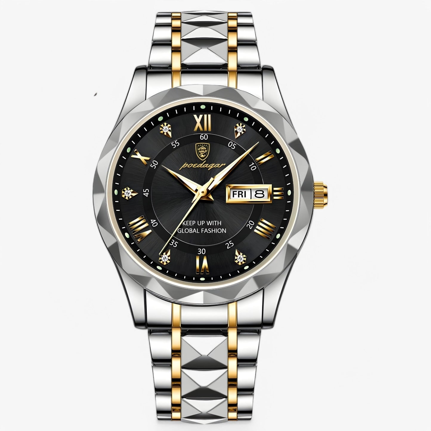 Herren Automatikuhr Klassisches Lederband 40mm | Brehn