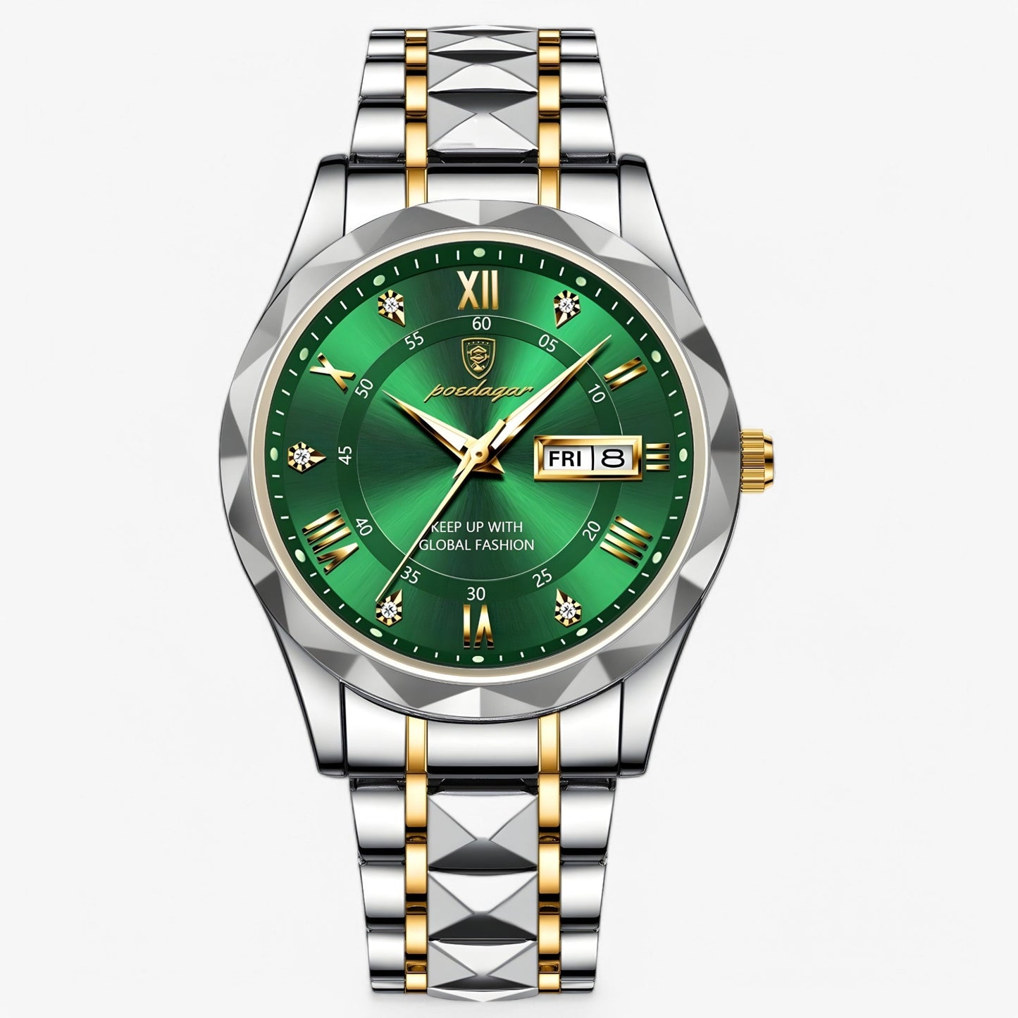 Herren Automatikuhr Klassisches Lederband 40mm | Brehn