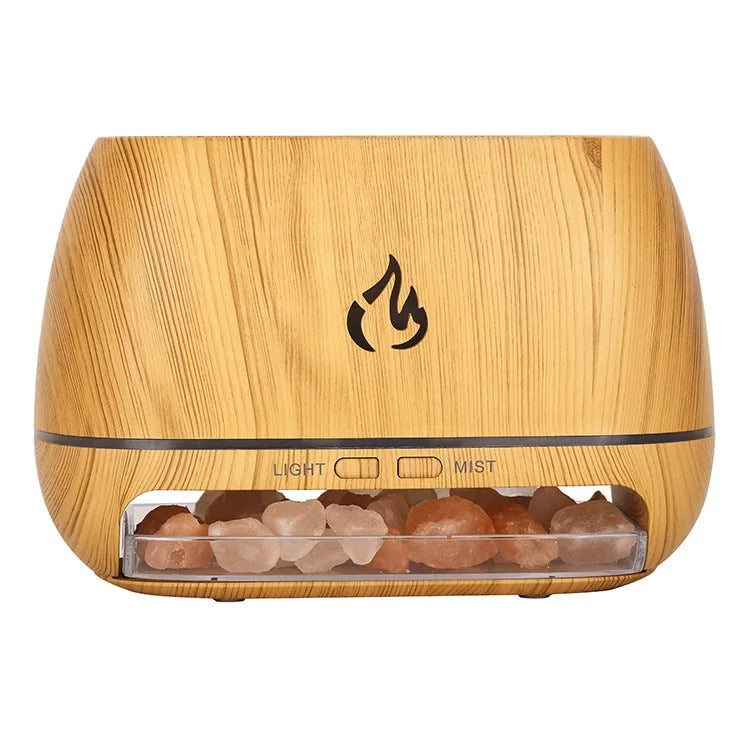 ZoutLicht Aroma Diffuser – Himalaya-Salzlamp mit Duftdiffusion und FarBrehnicht | Brehn