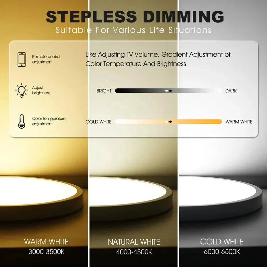 Brehn | AuraRing - Moderne Deckenleuchte - Minimalistisches Design - Elegant beleuchten