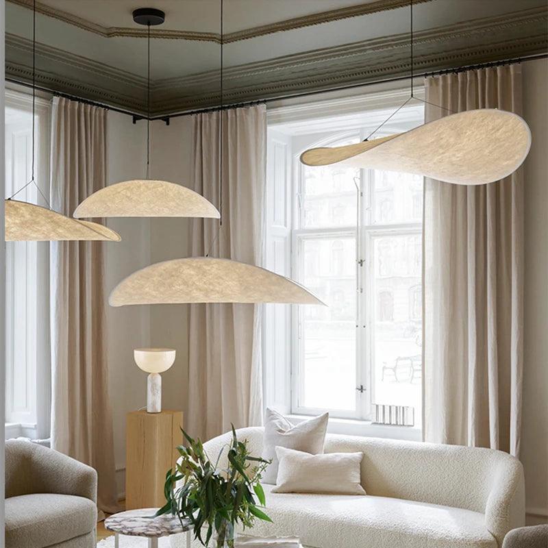 Brehn | EleganceLoom - Seidenpendelleuchte - Modernes Design - Schick und anspruchsvoll