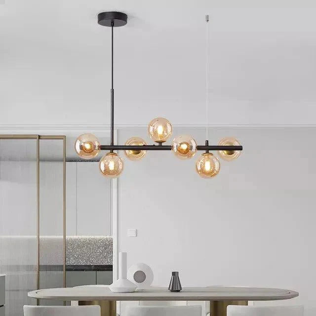 Brehn | Moderne Eleganz - Lange Kronleuchter - Ambiente-Beleuchtung - Raffiniertes Design