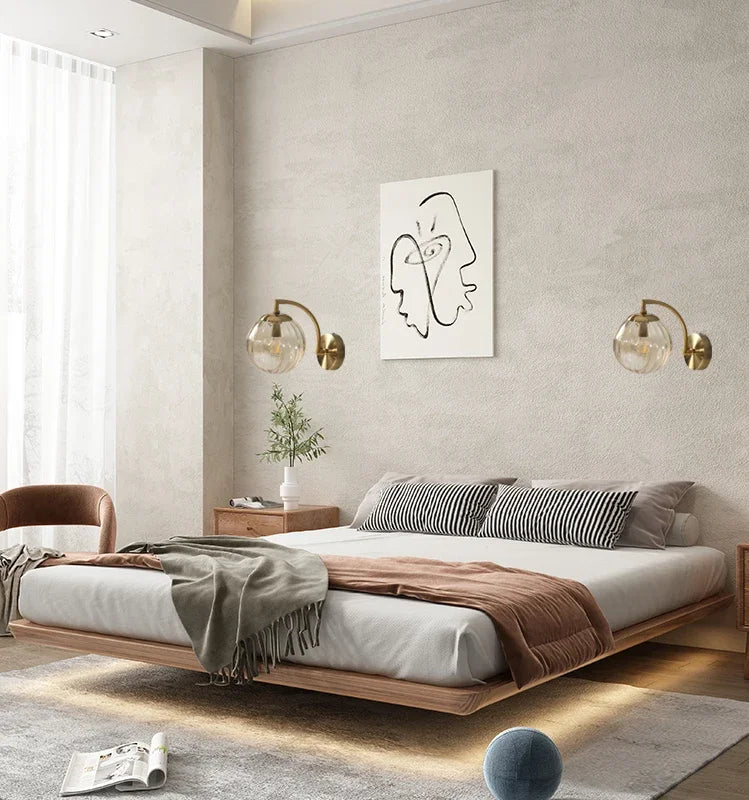 Brehn | Luxe Moderne Glas Wandbeleuchtung - CrystalGlow