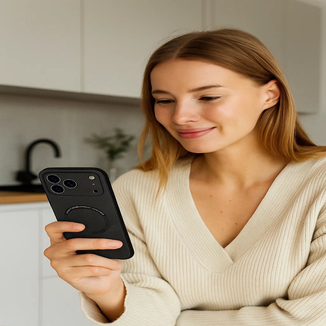 LUXEGUARD – Premium-Handyhülle aus Leder mit MagSafe für iPhone