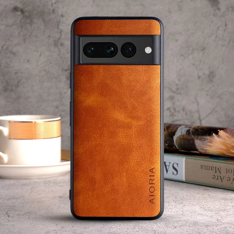 Luxuriöse Google Pixel 8/7/6 Hüllen aus Leder | Stoßfester TPU-Schutz