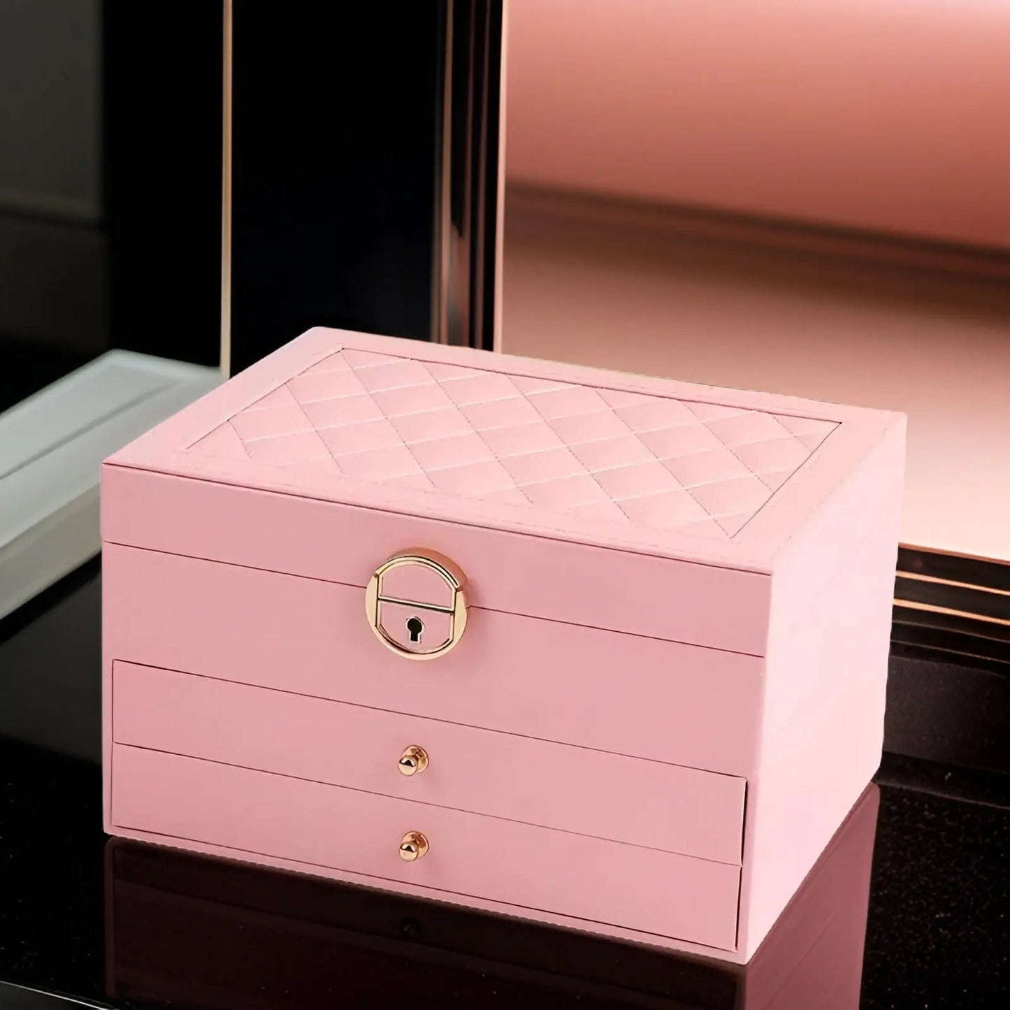 Brehn | Luxus Mehrschichtige Schmuckbox - EleganceBox