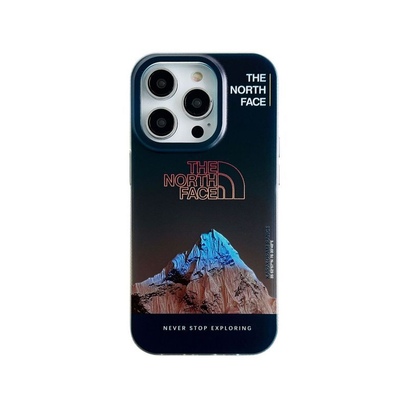 Galvanische Buchstaben Snow Mountain Handyhülle für iPhone