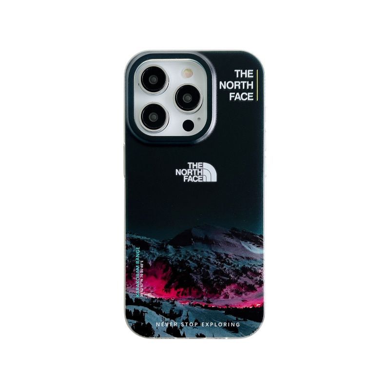 Galvanische Buchstaben Snow Mountain Handyhülle für iPhone