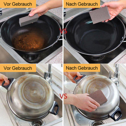 Magisches Küchenrostentfernungswerkzeug Schmirgelschwammbürste(5 Stück) | Brehn