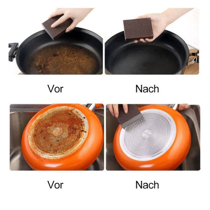 Magisches Küchenrostentfernungswerkzeug Schmirgelschwammbürste(5 Stück) | Brehn