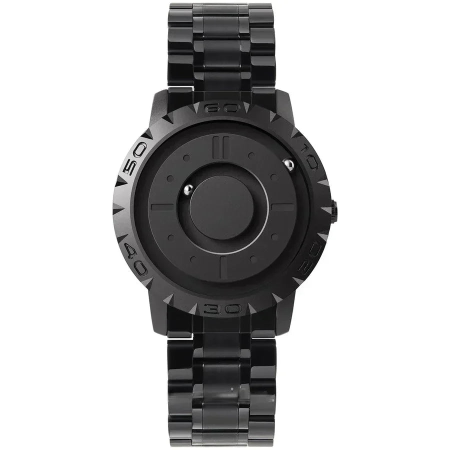 MagnetBall-Uhr – Futuristische Armbanduhr mit Magnetkugel