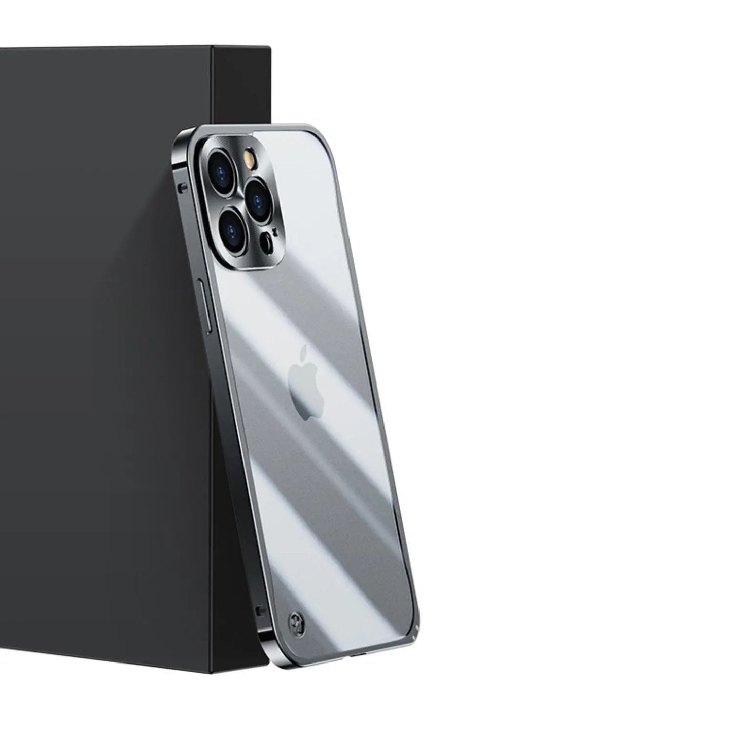 Brehn | Metall Luxus MagSafe Hülle für iPhone Pro Max - Schlankes und Stilvolles Design mit Maximalem Schutz