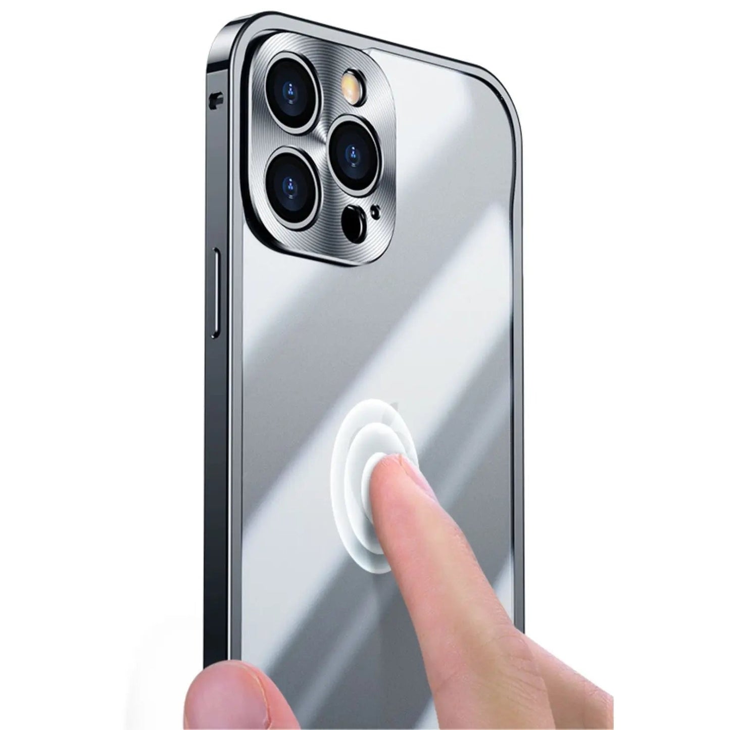Metal Luxury MagSafe-Hülle für iPhone Pro Max - Slim und stilvolles Design mit maximalem Schutz