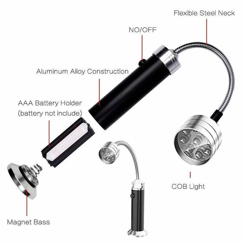 Magnetische Outdoor BBQ Grill Lichter Einstellbar Flexibel Led | Brehn