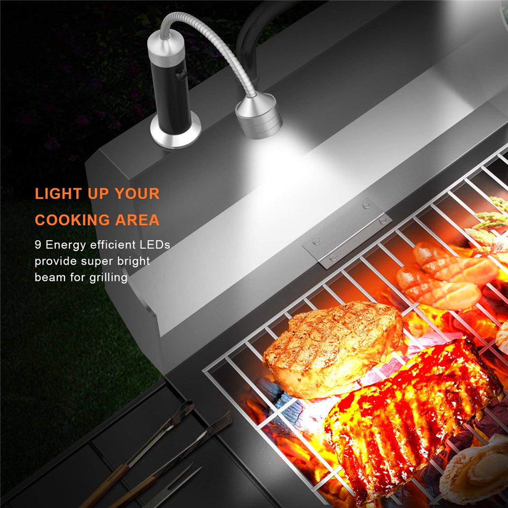 Magnetische Outdoor BBQ Grill Lichter Einstellbar Flexibel Led | Brehn