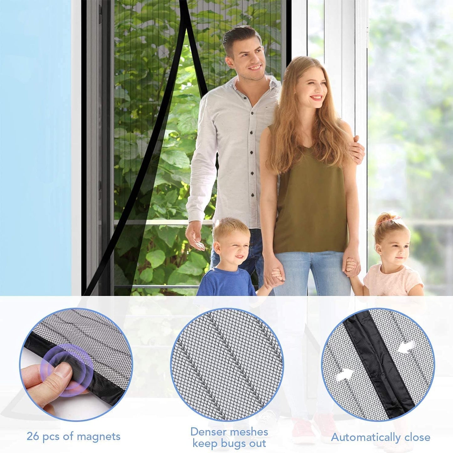 Brehn | Magnetische Fliegentür
