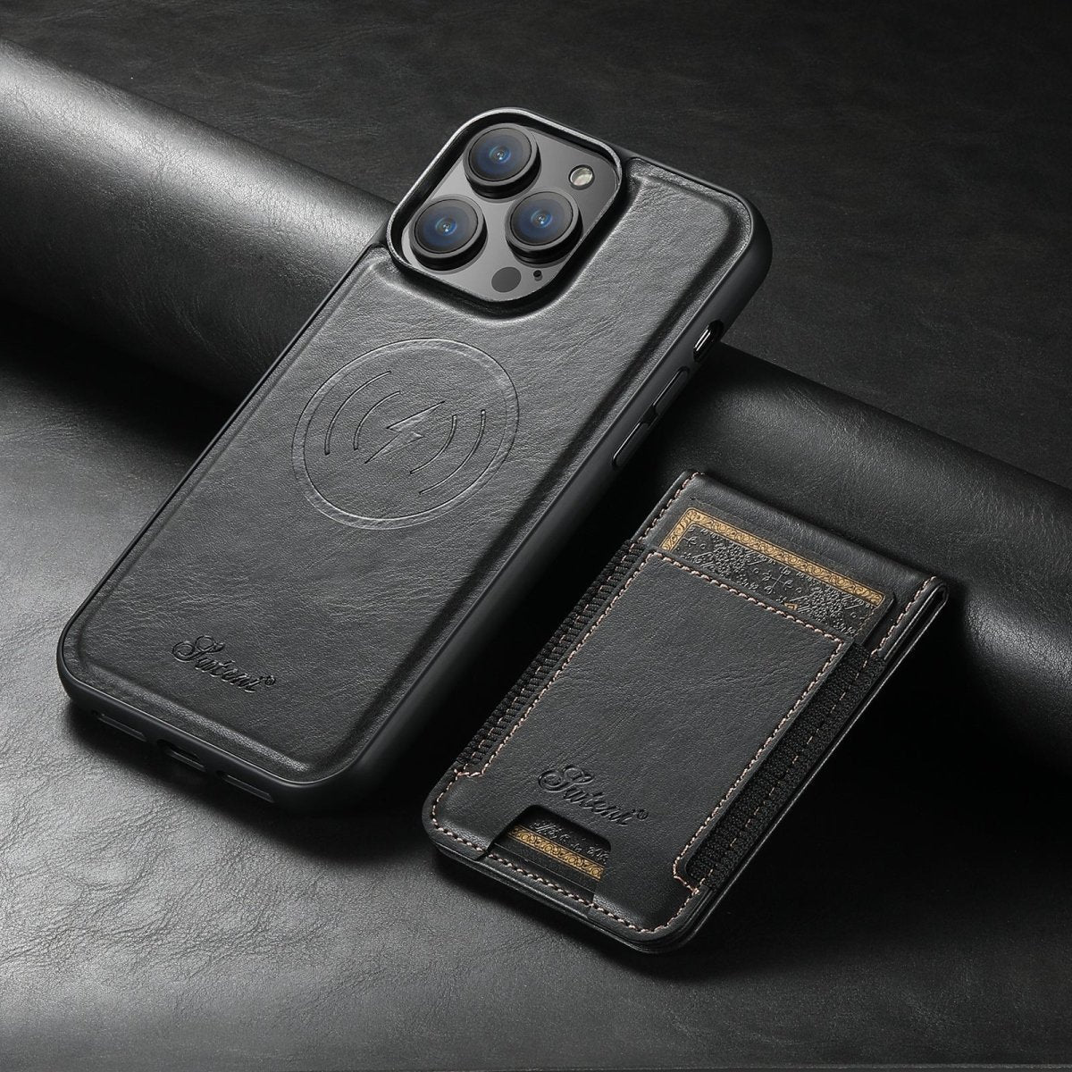 Magvibe Lederhülle – Premium-Smartphone-Schutz mit Kartenhalter und MagSafe