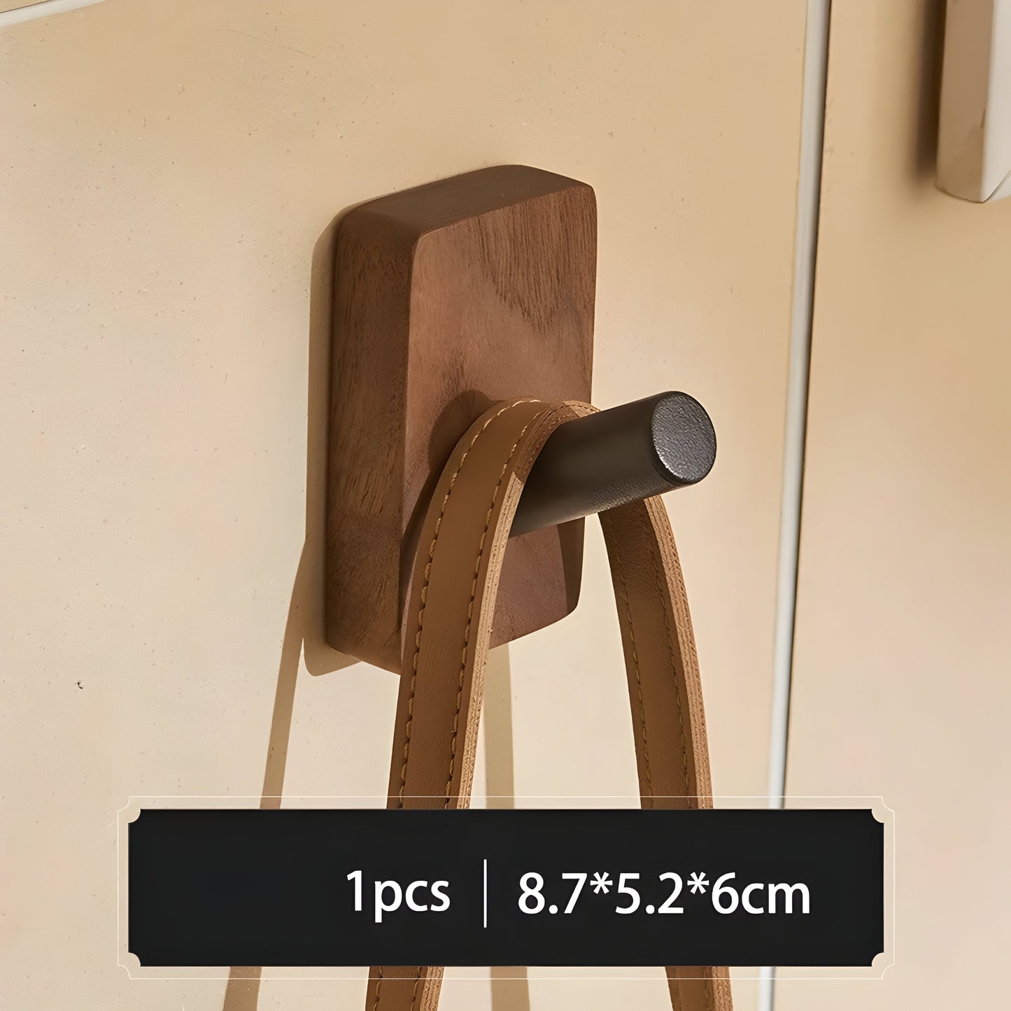 WoodenGrip Haken – Wandhaken aus Holz im nordischen Stil