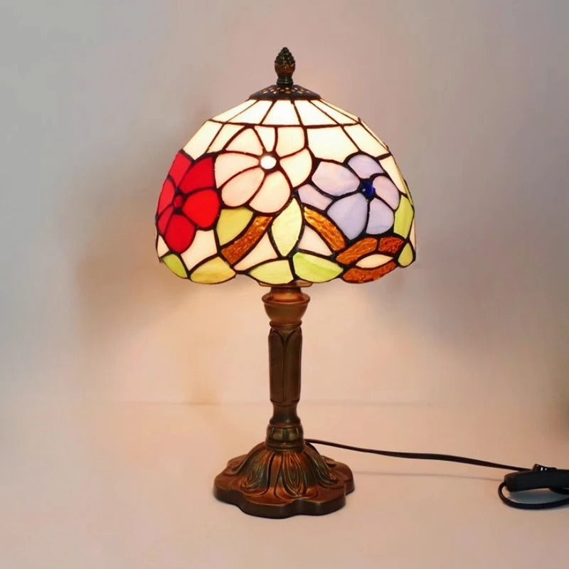 Brehn | LumiTiffany | LED Tischlampe im Vintage-Design