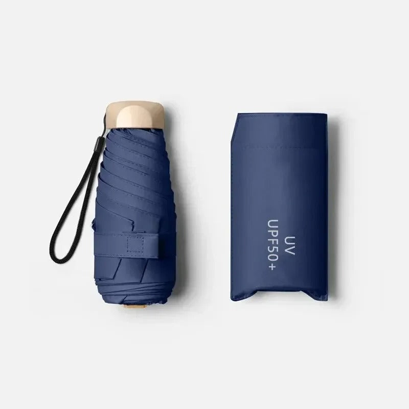 Faltbarer Mini Regenschirm Solara – Kompakt, UV-Schutz & winddicht | Brehn