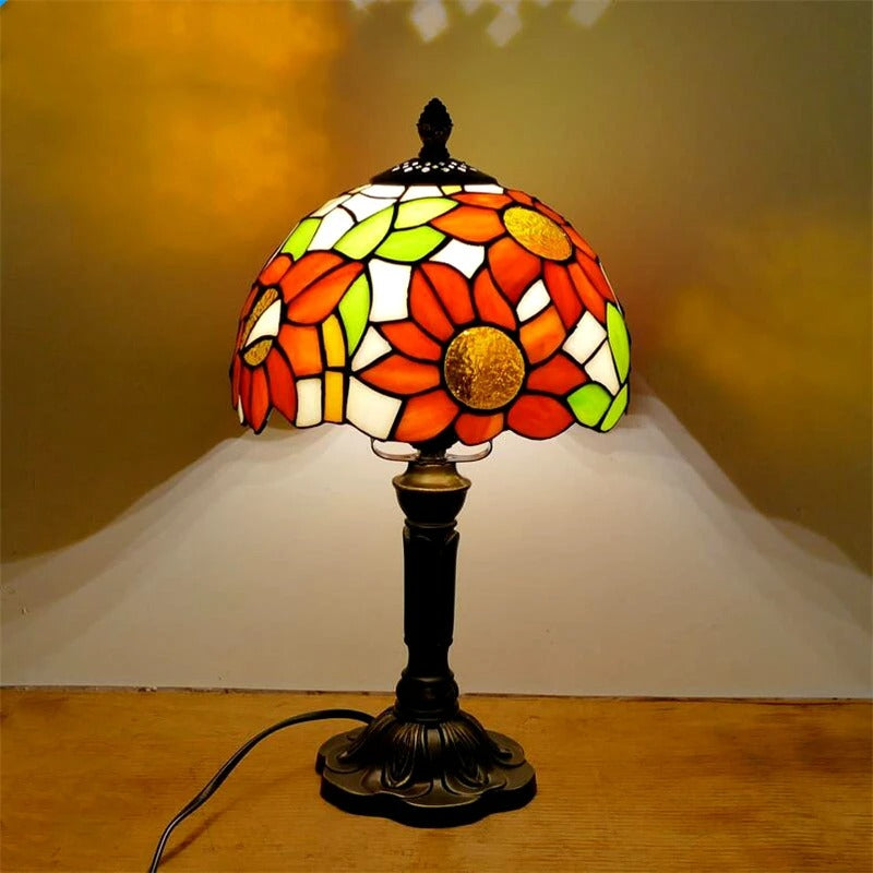 Brehn | LumiTiffany | LED Tischlampe im Vintage-Design