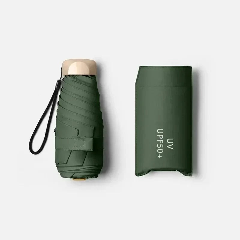 Faltbarer Mini Regenschirm Solara – Kompakt, UV-Schutz & winddicht | Brehn