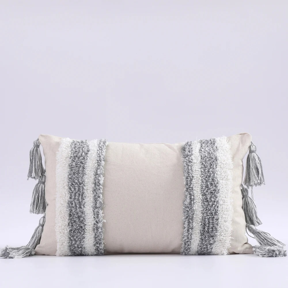 Brehn | Boho Getufteter Kissenbezug - Marokkanisches Flair für Ihr Interieur