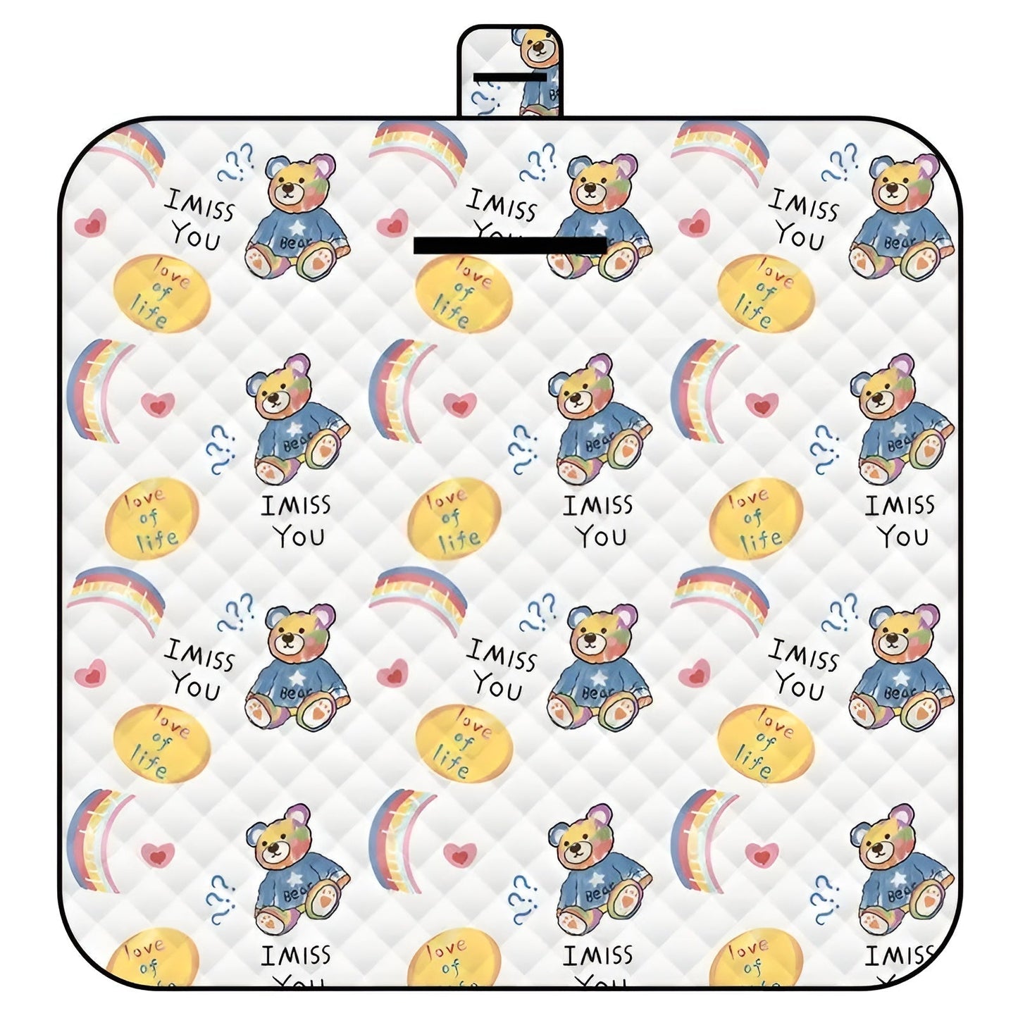 Brehn | Faltbare Baby-Spielmatte Wanderlino | Gepolstert & Wasserabweisend | Für Draussen & Zuhause | Inkl. Tragetasche