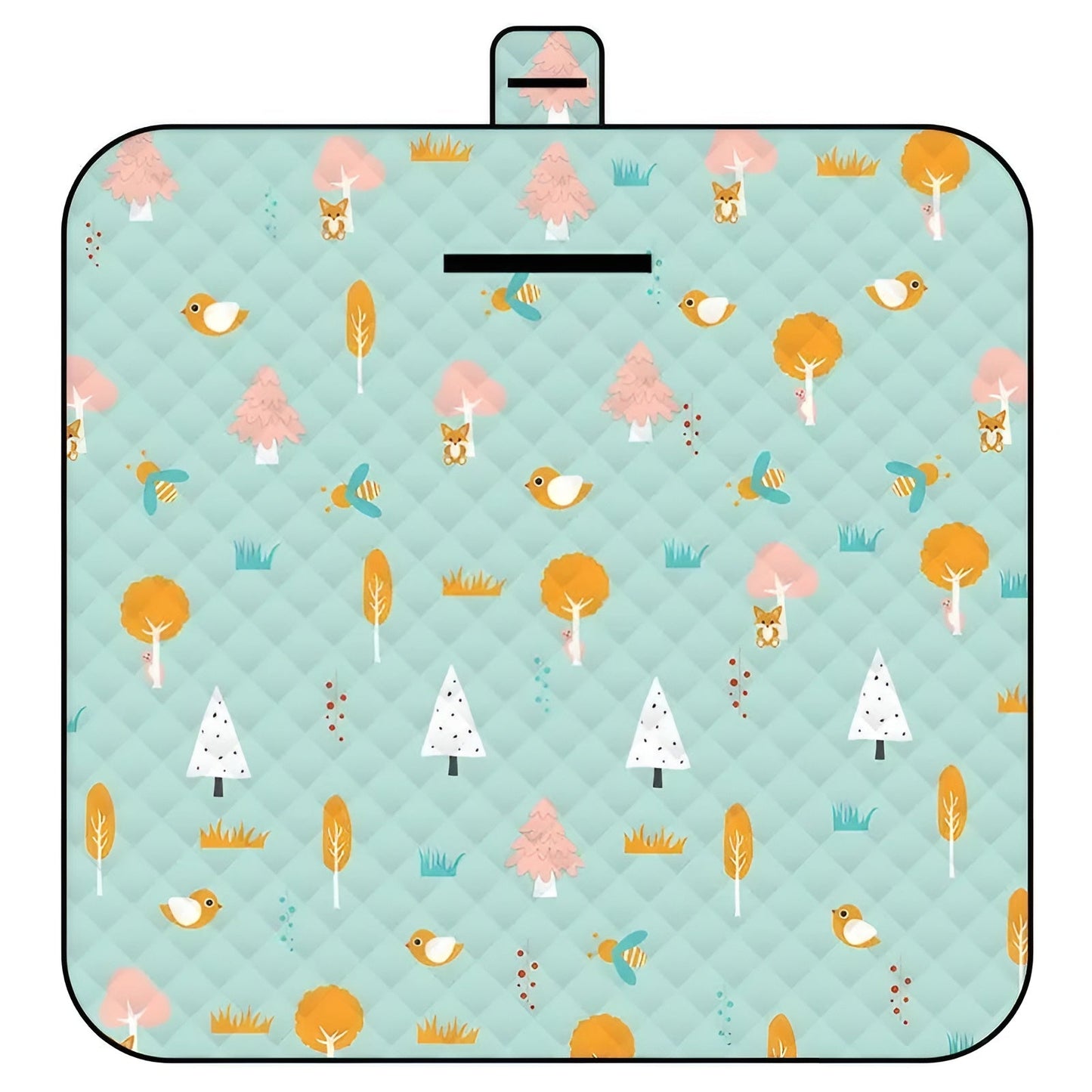 Brehn | Faltbare Baby-Spielmatte Wanderlino | Gepolstert & Wasserabweisend | Für Draussen & Zuhause | Inkl. Tragetasche