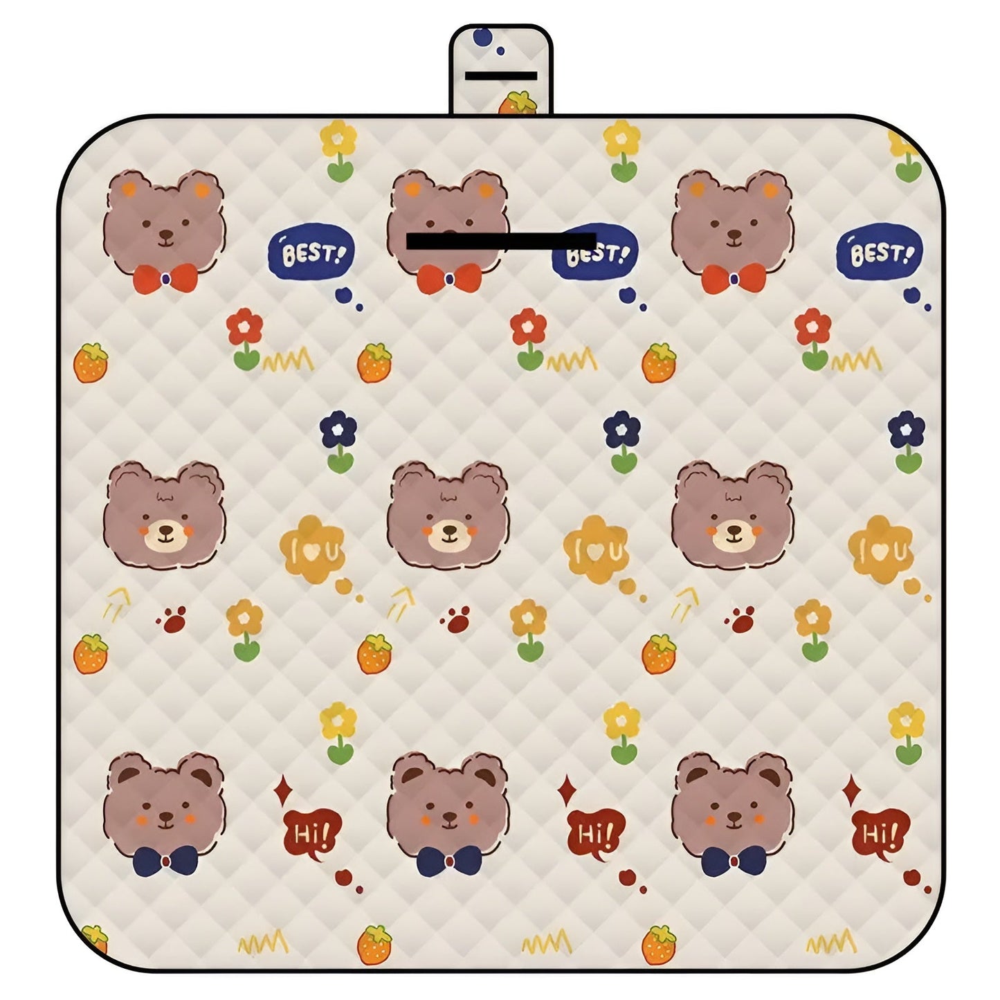 Brehn | Faltbare Baby-Spielmatte Wanderlino | Gepolstert & Wasserabweisend | Für Draussen & Zuhause | Inkl. Tragetasche