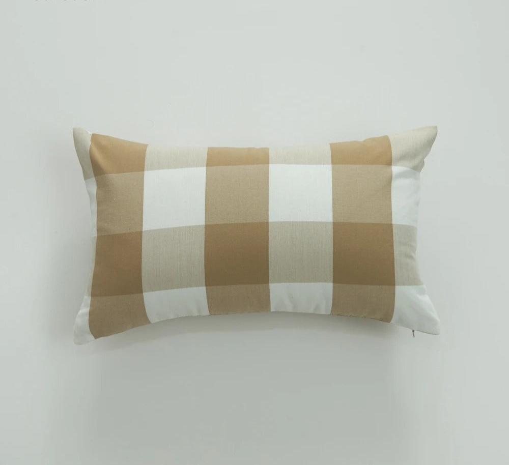 Brehn | Stylish MarbreLuxe Kissenbezug - Moderner Streifen Kissenbezug für elegante Innenräume