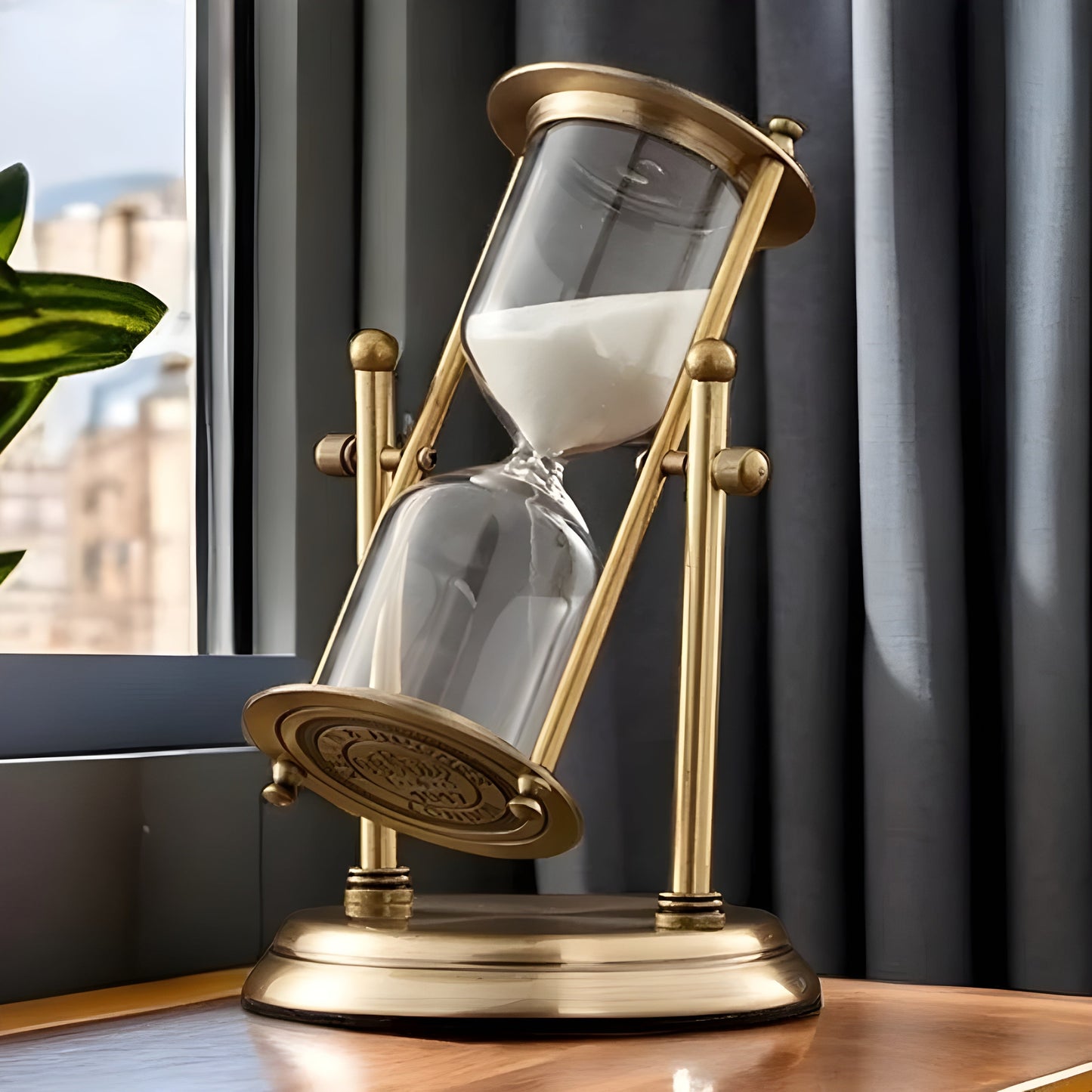 Zeitreisender Sanduhr – Stilvoller Zeitmesser für Wohnzimmer oder Büro | Brehn
