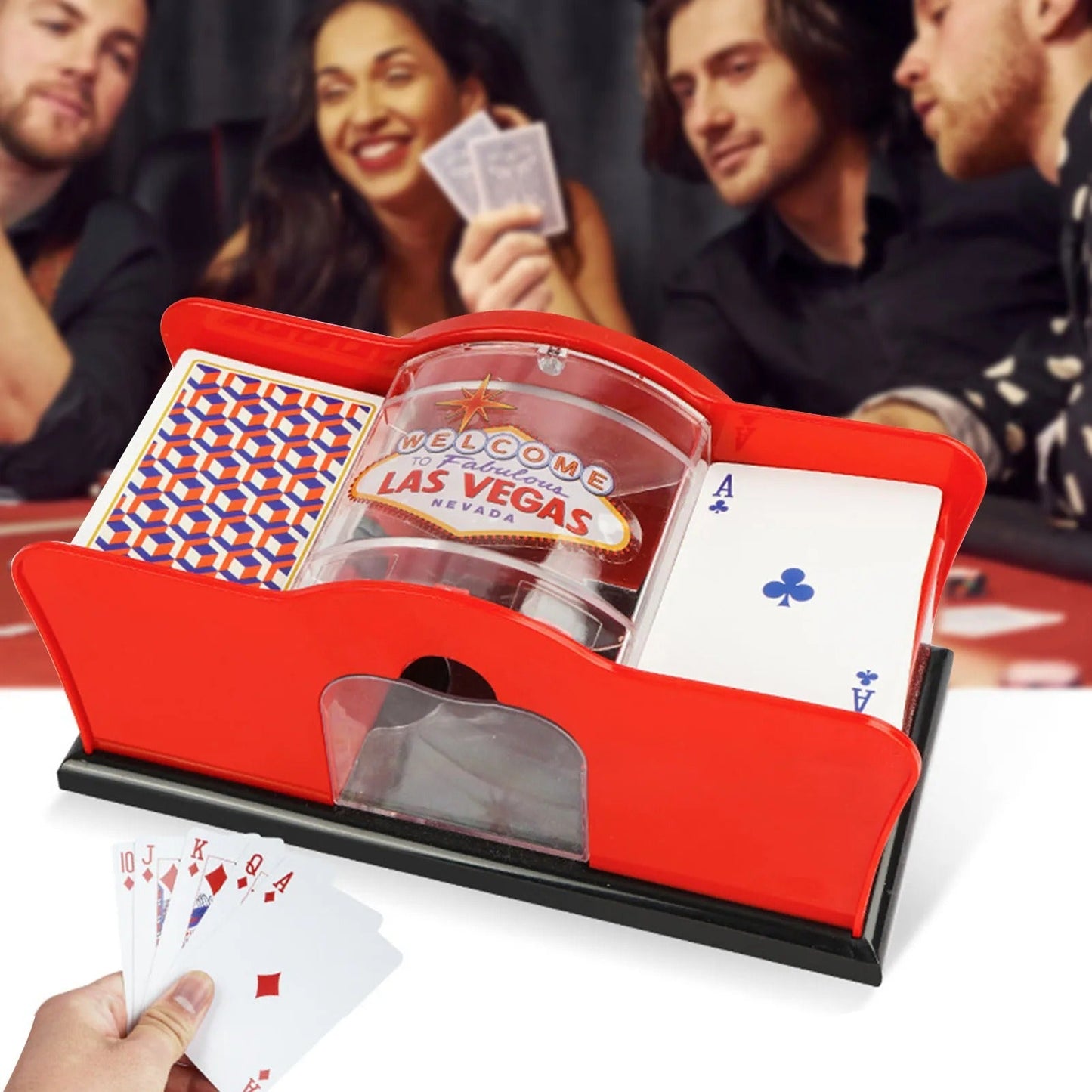 Brehn | Kartenspiel-Mischer Pro - Manueller Kartenspiel-Mischer für müheloses Spiel