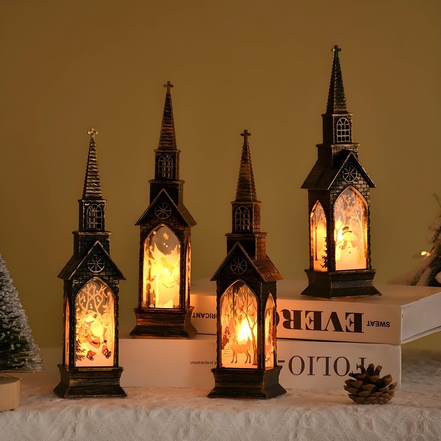 HolidayGlow Licht - Modernes Weihnachtsornament LED Licht | Brehn
