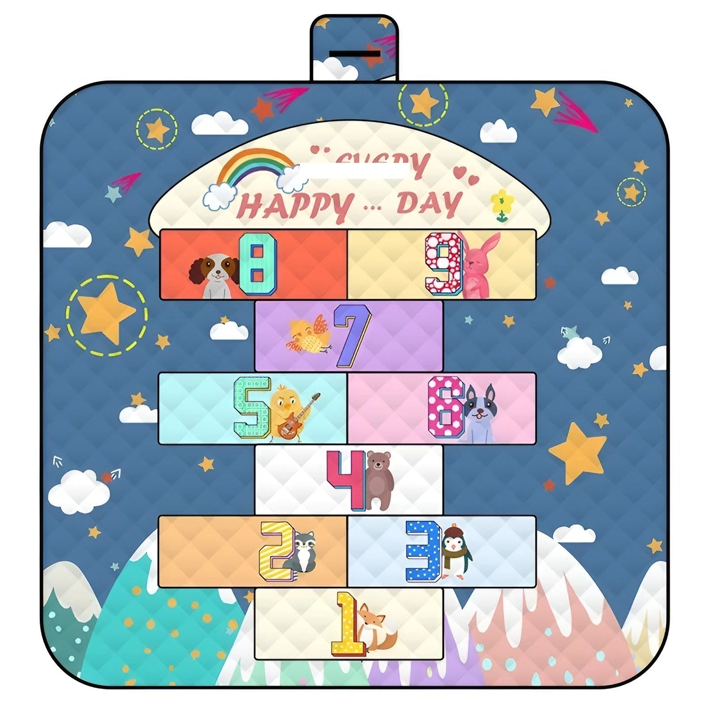 Brehn | Faltbare Baby-Spielmatte Wanderlino | Gepolstert & Wasserabweisend | Für Draussen & Zuhause | Inkl. Tragetasche
