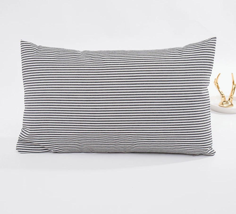 Brehn | Stylish MarbreLuxe Kissenbezug - Moderner Streifen Kissenbezug für elegante Innenräume