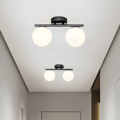 LED-Deckenleuchte aus Glas – Nordisches Design | Für Wohnzimmer & Schlafzimmer | Brehn