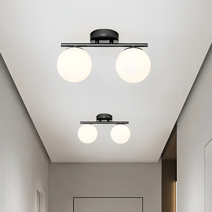 LED-Deckenleuchte aus Glas – Nordisches Design | Für Wohnzimmer & Schlafzimmer | Brehn