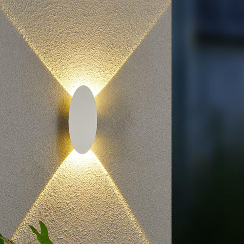 Moderne Außen-LED-Wandleuchte – Vielseitiges Aluminiumdesign