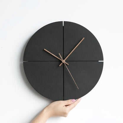 AuraSphere – Minimalistische Wanduhr mit lautlosem Quarzwerk | Brehn